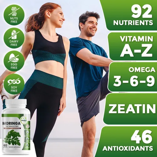 Miniatura 6 de Extracto de hojas oleifera Pure Moringa en cápsulas, 1