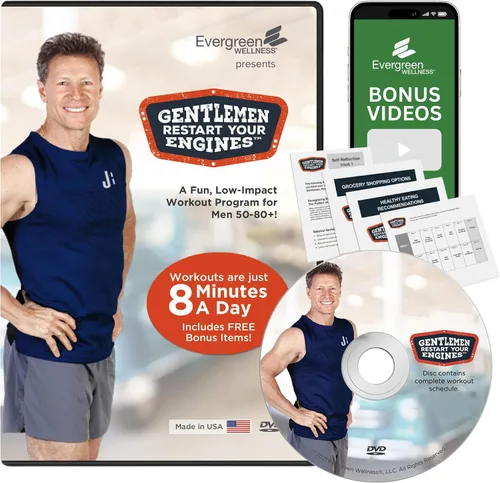 Miniatura 7 de DVD de ejercicio para caminar para personas mayores, DVD Rock the Walk At Home DVD 30 Day Challenge - DVD de bajo impacto solo 8 minutos por día DVD