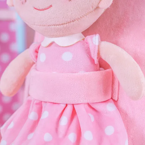 Miniatura 39 de Onetoo Mochila para niños pequeños, regalos de regreso a clases, mochilas para niñas y niños con muñecas de bebé ligeras y suaves en vestido