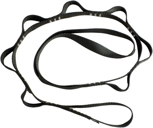 Miniatura 5 de Fusion Climb 7-Loop ProChain - Correa de nailon cosido resistente 43 x 0.75 pulgadas - Negro