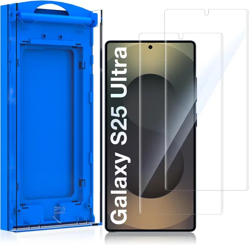Miniatura 7 de KUZOOM Paquete de 2 protectores de pantalla antiespía para Samsung Galaxy S22 Ultra 5G de 6.8 pulgadas, película protectora de pantalla curva 3D