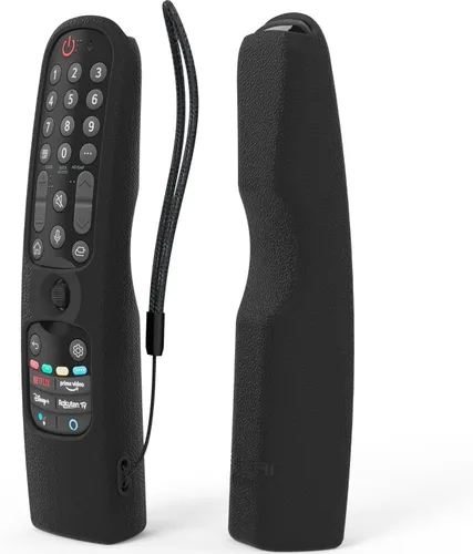Funda de silicona MR22GN Magic Remote LG compatible con LG MR21GA/MR23GN MR24GN OLED Smart TV, cubierta protectora a prueba de golpes para LG MR23GN