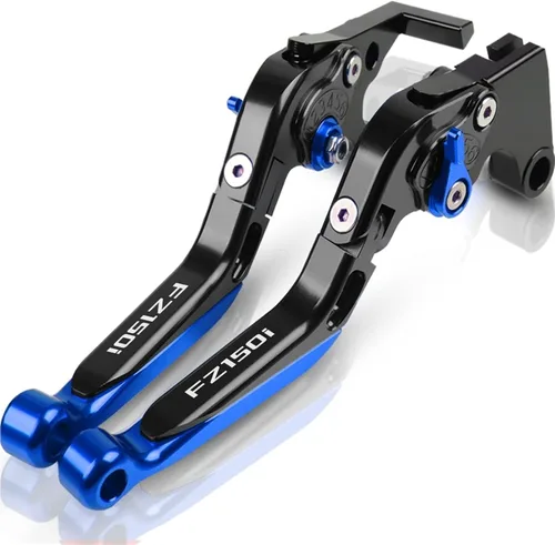 Accesorios CNC para motocicleta, ajustable, plegable, extensible, con logotipo, palancas de embrague de freno para Yamaha FZ150I FZ 150I 2013-2018