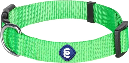 Miniatura 10 de Blueberry Pet Essentials - Collar ajustable para perro en turquesa Collares para perros medianos y grandes Nylon ecológico para cachorros machos
