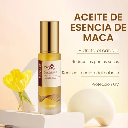 Miniatura 4 de Karseell Aceite de argán marroquí para curación del cabello, prensado en frío, sin peso, aceite de argán, suero para cabello seco dañado, 1.7 fl oz