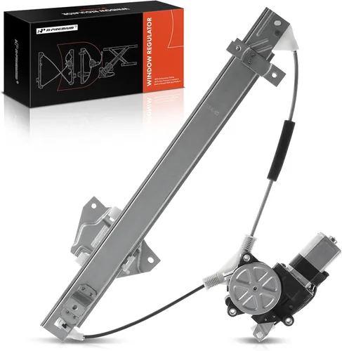 A-Premium Regulador de ventana eléctrico con motor compatible con Mitsubishi Montero 1992-2000 parte trasera izquierda, lado del conductor