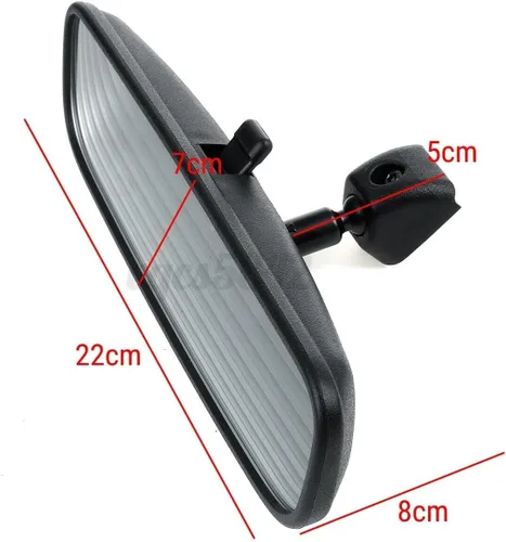 BestParts Espejo retrovisor interior día/noche tipo reemplazo para Hyundai Sonata Accent Tucson Elantra Veloster Kia Optima Sorento Sportage Forte