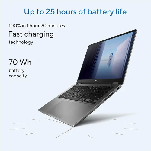 Miniatura 6 de ASUS Vivobook 14 Flip 2 en 1 portátil, pantalla táctil FHD OLED de 14 pulgadas, Intel Core Ultra 5 226V (hasta 40 superiores), gráficos Intel Arc