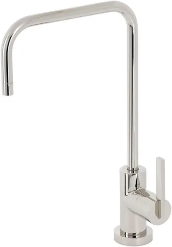 Miniatura 10 de Kingston Brass KS6191CTL Continental Grifo de filtración de agua de una sola manija, cromo pulido