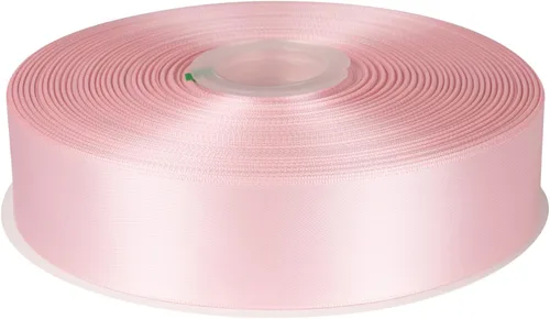Miniatura 103 de Cinta de satén de doble cara de 1-1/2 pulgadas x 100 yardas, cinta de poliéster negra para envolver regalos, decoración de boda, arreglos florales