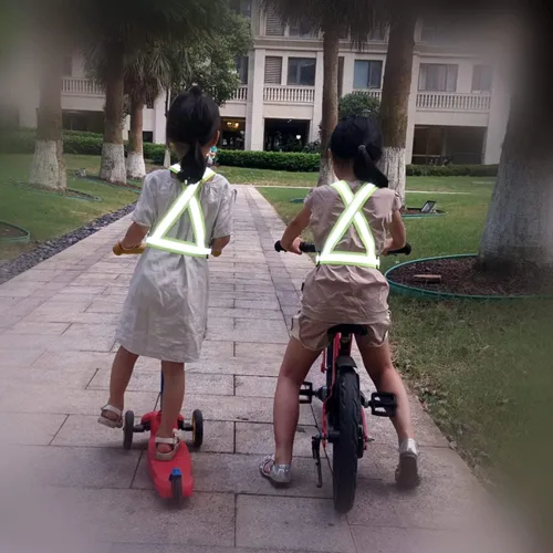 Miniatura 6 de Chaleco de Seguridad de Alta Visibilidad para Niños, Chaleco de Seguridad para Niños Pequeños, Chaleco Reflectante para Niños, Chaleco de 1