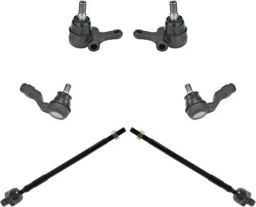 Kit de dirección y suspensión delantera TRQ Junta esférica y tirante compatible con Mazda Miata 1990-1997