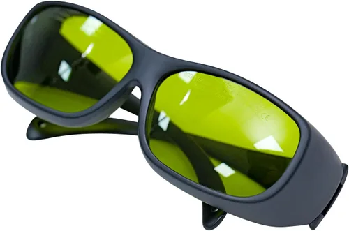 Gafas de seguridad láser XI-04P Gafas de seguridad láser 200-450nm/800-1100nm/1000-1090nm Profesional OD7+YAG Gafas protectoras láser industriales