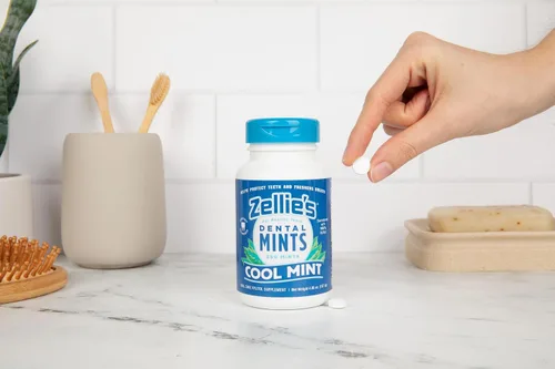 Miniatura 5 de Zellie's - Paquete combinado de mentas 100% xilitol para el aliento Sin aspartamo, sin gluten, vegano y kosher Incluye (1) mentas frescas