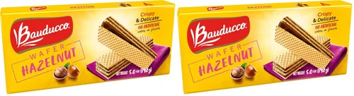 Miniatura 9 de Bauducco Vanilla Wafers - Galletas crujientes de oblea con 3 deliciosas capas de crema con sabor a vainilla, delicioso aperitivo dulce o postre, 9.0