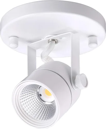 Miniatura 11 de CLOUDY BAY Lámpara de techo LED de montaje empotrado, CRI90+ 9W 3000K 4000K 5000K seleccionable regulable, cabezal de luz de pista de techo