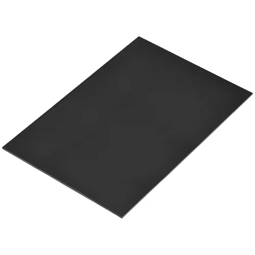 MECCANIXITY UHMW Hoja de polietileno de peso molecular ultra alto, hoja de plástico duro, 6.1 x 8 pulgadas x 0.08 pulgadas, negro