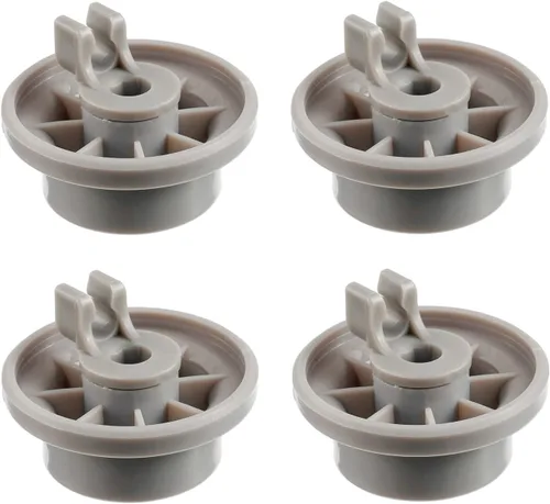 BOJACK 165314 Ruedas para lavavajillas, estante inferior resistente, sustituye a 420198 PS3439123 63016302400 (paquete de 4)