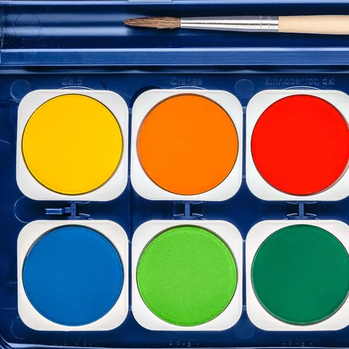 Miniatura 4 de STAEDTLER 888 NC12 Noris - Pintura para acuarela, 12 colores surtidos (paquete de 1 con pincel y pintura opaca)