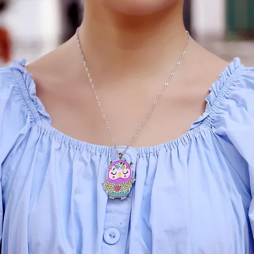 Miniatura 2 de TAMHOO 3456 collares lindos para niñas y niños, paquete de regalo de cumpleaños, collar con colgante de gato para adolescentes, collar de hadas
