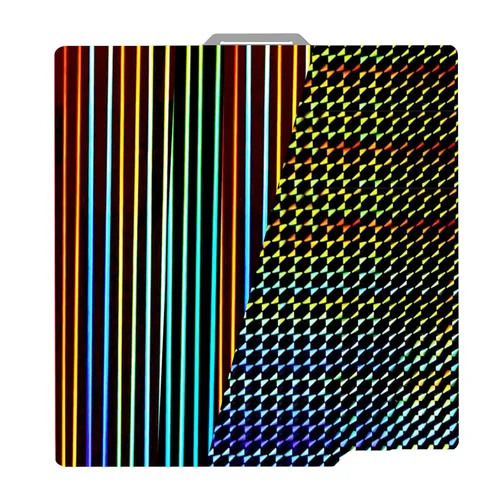 Miniatura 14 de IdeaFormer-3D Placa de construcción de doble cara negra PEI para Bambu Lab X1/X1C/X1E/P1P/P1S/P2S/A1, lámina de acero para muelles flexible