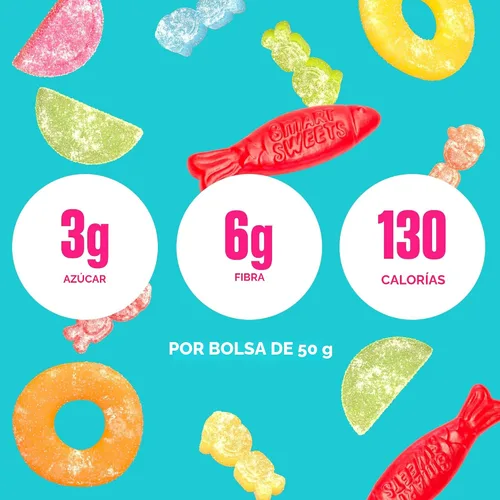 Miniatura 3 de SmartSweets - Paquete variado para adultos, dulces con bajo contenido de azúcar y calorías, idea de regalo de Año Nuevo, paquete de cuidado