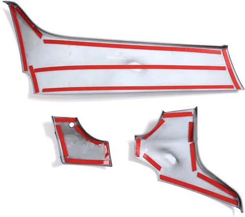 Miniatura 7 de YIWANG Cubierta de panel de decoración de consola central, 3 piezas para Mercedes Benz GLS GLE GL ML 2013-2019 Accesorios para automóvil con volante