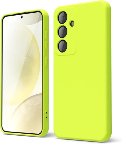 Miniatura 212 de oakxco Funda para teléfono Samsung Galaxy S21 Ultra con agarre de silicona líquida, bonita funda delgada y delgada de goma suave de TPU lisa