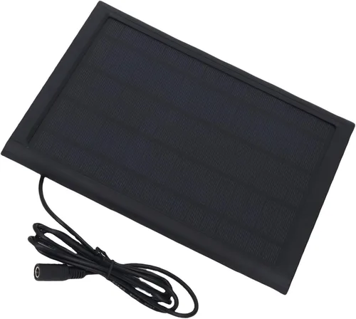 Miniatura 8 de Aramox Cargador de batería solar de 6 W, cargador de panel solar portátil con carga rápida inteligente 25% tasa de conversión para automóvil