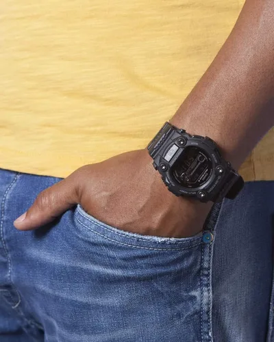 Miniatura 5 de CASIO - Reloj de cuarzo acrílico para hombre con correa de resina, color negro, 18 (modelo GW-7900B-1ER)
