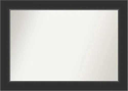 Miniatura 63 de Amanti Art Espejo personalizado, espejo de baño negro Astor, espejo de pared o espejo de tocador de baño sobre el fregadero (25 x 25 pulgadas)
