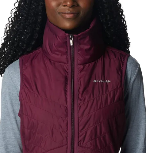 Miniatura 4 de Columbia Chaleco largo Mix It Around para mujer, Marionberry, XS