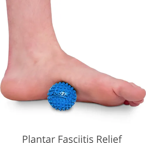 Miniatura 3 de Rodillo de pie de madera Body Back y paquete de bola de masaje de pies Foot Star® para alivio de la fascitis plantar