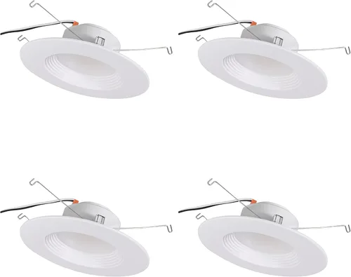 Miniatura 17 de LEDVANCE Kit de lámpara empotrable LED RT4 de 4 pulgadas, reemplazo de 50 W, base mediana E26, color blanco, 1 unidad (paquete de 1)