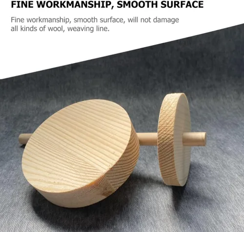 Miniatura 5 de VICASKY Soporte para hilo de coser para hilo de ganchillo de madera, organizador de carretes, estante de almacenamiento
