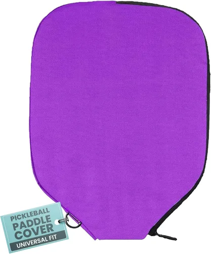 Miniatura 10 de Palms-O-Aces Pickleball Paddle Cover Canvas Padded Pickleball Paddles Sleeve with Zipper Lightweight Protective Paddle Case for Standard Paddles