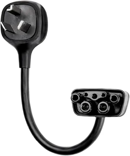 LENZ Adaptador NEMA 10-30: compatible solo con el cargador móvil Tesla Gen 2 y 3, este adaptador se conecta a su toma de corriente de 240 V 10-30 a