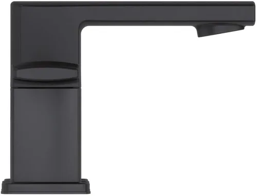 Miniatura 2 de Pfister Deckard LG49DAPB - Grifo de lavabo de baño, 8 pulgadas de ancho, 2 asas, 3 agujeros, acabado negro mate, LG49DAPB Mate negro