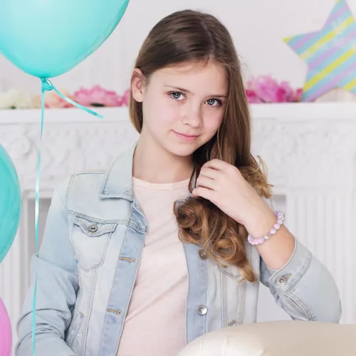 Miniatura 16 de Regalos de cumpleaños para niñas de 1 a 16 años, pulsera de perlas moradas, regalos para niñas adolescentes, regalos de moda, cosas geniales