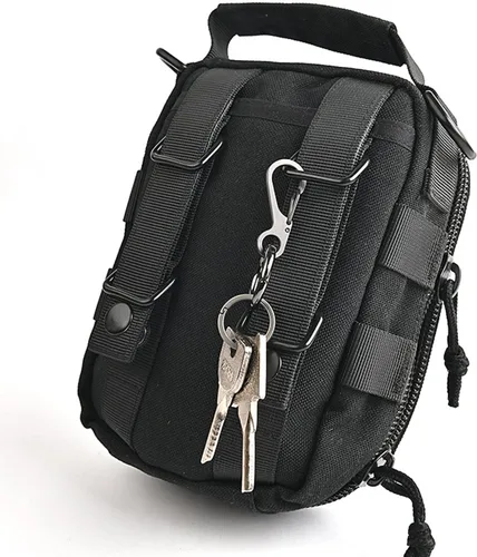 Miniatura 5 de Small Carabiner Clip Metal Spring Snap Hooks Mini Paracord Hanging Clips for Camera Strap, Flashlight, Key Chain