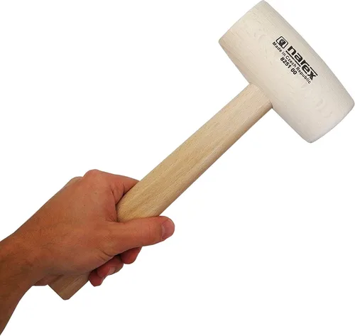 Miniatura 3 de Narex Mazo para tallar madera de haya, 11 oz (300 g), 12 pulgadas, haya europea sin terminar