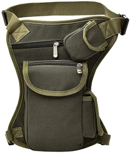 Miniatura 11 de Drop Leg Bag for Men Women #24Negro