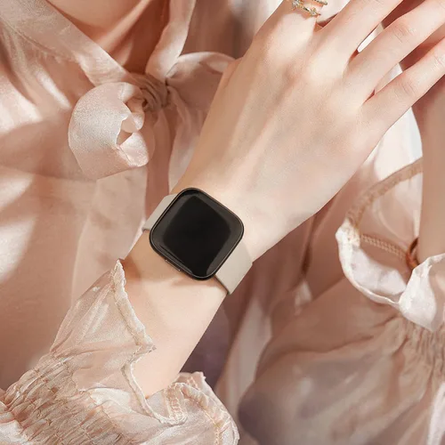 Miniatura 9 de Paquete de 6 correas para reloj inteligente Fitbit Versa 2, pulseras deportivas clásicas suaves de repuesto para mujeres y hombres