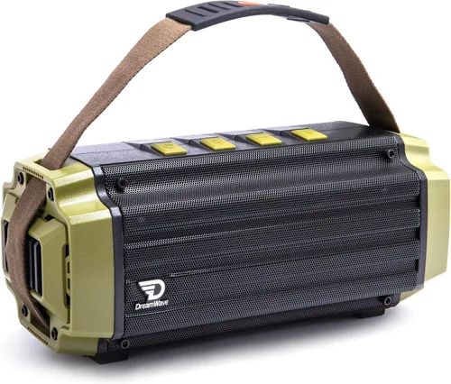 Dreamwave Tremor III - Altavoz Bluetooth para exteriores, 100 W, 107 dB, sonido de alta fidelidad, graves profundos, estéreo fuerte, IP66