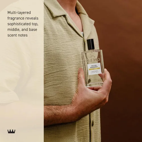 Miniatura 4 de Cremo Colonia para hombres – Espray de colonia italiana de bergamota para hombre, una combinación de bergamota italiana, flor de neroli y vetiver