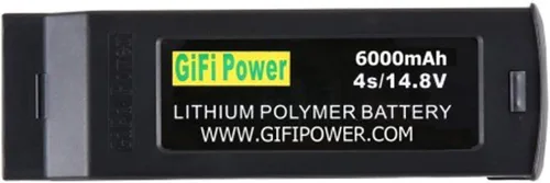 Miniatura 7 de Beacon Pet 6000mah 4S 14.8V batería LiPO de alta potencia compatible con YUNEEC Typhoon H Drone (1 paquete)