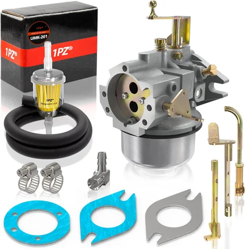 1PZ UMK-201 Carburador para motor Kohler K321 y K341 de hierro fundido 14hp 16hp para tractor John Deer (con junta extra gruesa)