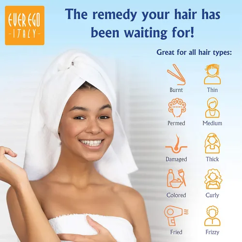 Miniatura 3 de Champú de ajo para cabello dañado, decolorado o teñido Producto reparador e hidratante para el cuidado del cabello para hombres y mujeres