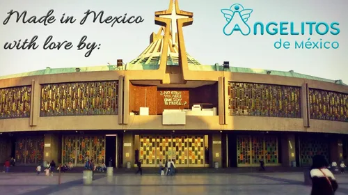 Miniatura 5 de Angelitos de Mexico Vela grande Jesús Cruz Cristo Oración Católica Hecho a Mano Cirio Artesano Vela Jesucristo 11 in (28cm)