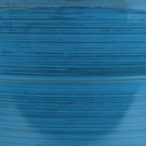 Miniatura 5 de Garden Elements Maceta de plástico cepillada y brillante para interior y exterior, grande, azul oscuro, 15 pulgadas